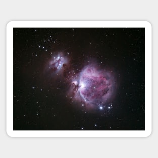 Orion and Running Man Nebulae Sticker